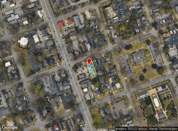  1516 Richland St, Columbia, SC Parcel Map