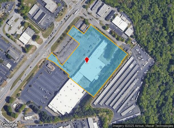 1605 Buford Hwy, Buford, GA Parcel Map