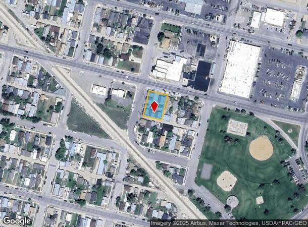  1205 E Park Ave, Anaconda, MT Parcel Map