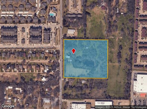  3416 Hickory Tree Rd, Balch Springs, TX Parcel Map