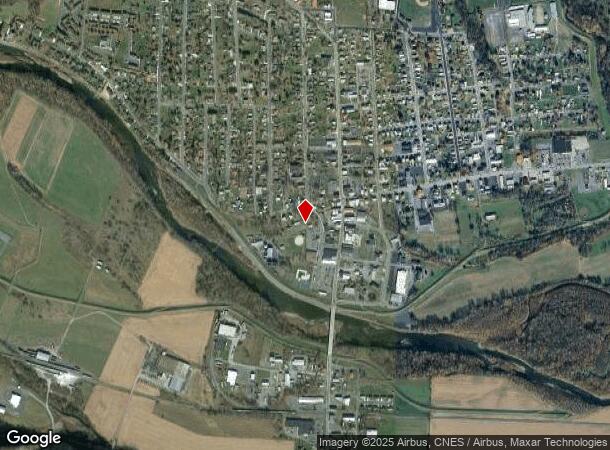  2 Mountain View St, Petersburg, WV Parcel Map