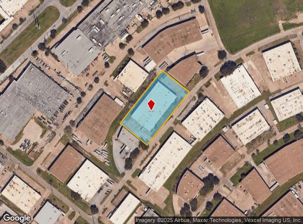  1245 Viceroy Dr, Dallas, TX Parcel Map