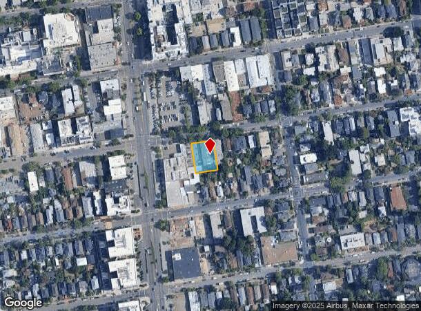 2116 Blake St, Berkeley, CA Parcel Map