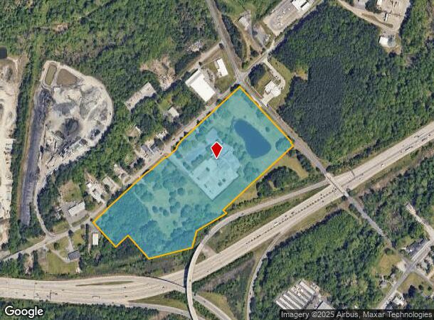  1716 Camden Ave, Durham, NC Parcel Map