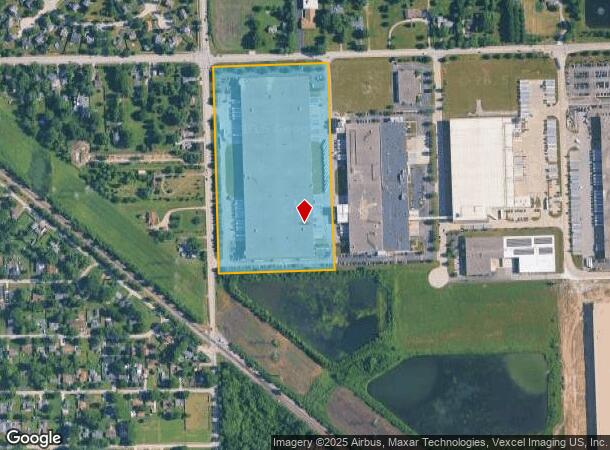 21561 W Division St, Crest Hill, IL Parcel Map