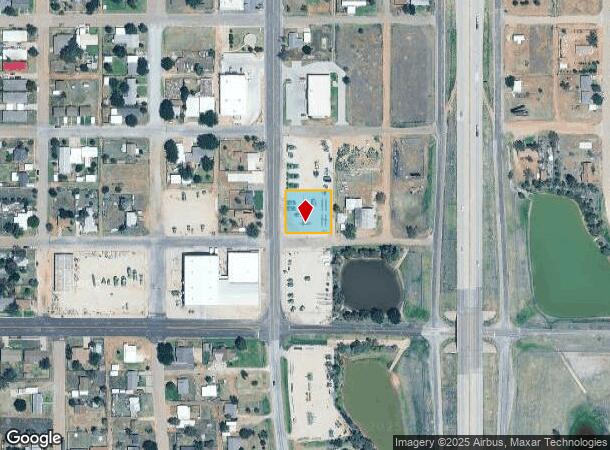202 Avenue D, Abernathy, TX Parcel Map