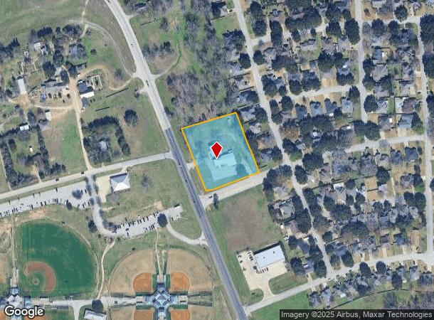 2600 N Park St, Brenham, TX Parcel Map