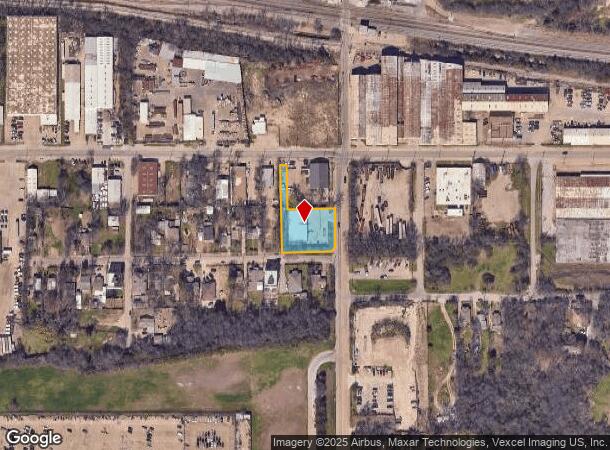 2105 Vilbig Rd, Dallas, TX Parcel Map