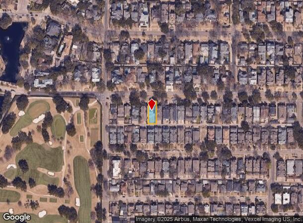 3637 Mcfarlin Blvd, Dallas, TX Parcel Map