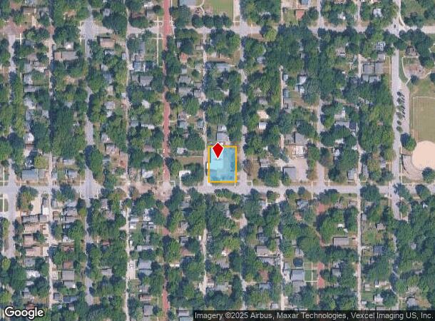 1045 New Jersey St, Lawrence, KS Parcel Map