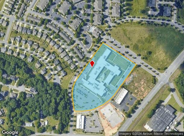  2475 Hillcrest Center Cir, Winston Salem, NC Parcel Map