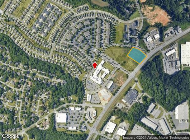  2415 Hillcrest Center Cir, Winston Salem, NC Parcel Map