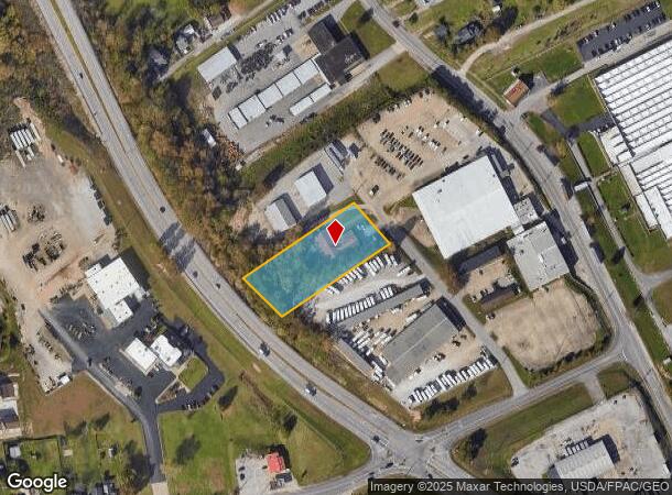  400A Rayon Dr, Parkersburg, WV Parcel Map