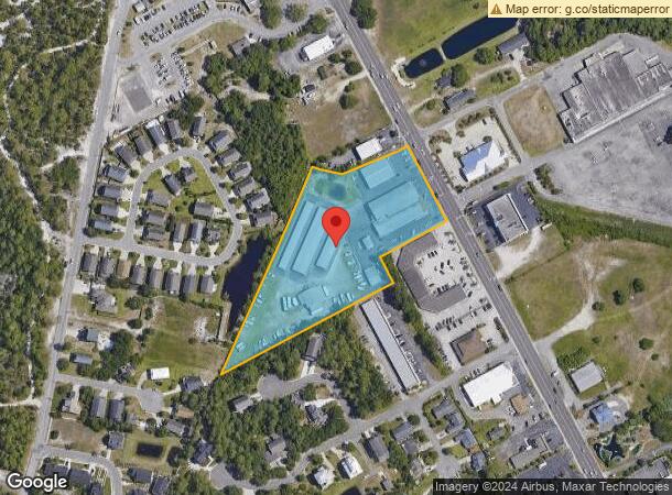  1021 Lake Park Blvd N, Carolina Beach, NC Parcel Map