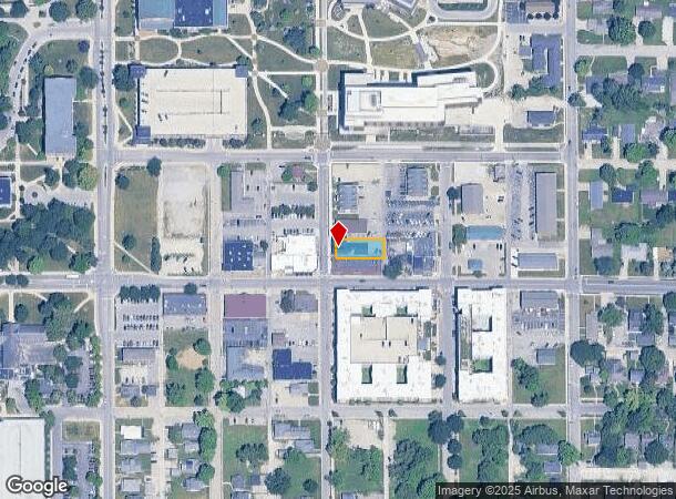  506 N Martin St, Muncie, IN Parcel Map