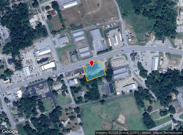 E Hill St, Thomson, GA Parcel Map