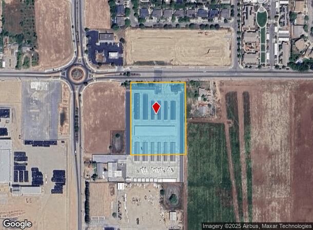  1885 E Dinuba Ave, Reedley, CA Parcel Map