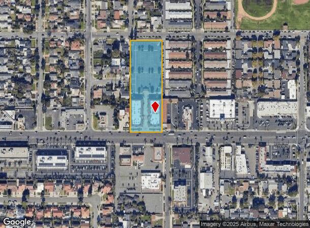  1937 W Chapman Ave, Orange, CA Parcel Map