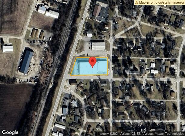  785 S Railroad Ave, Paxton, IL Parcel Map