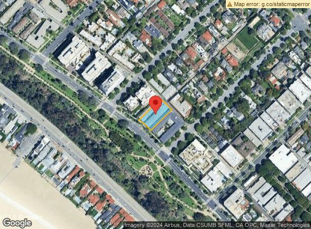  615 Ocean Ave, Santa Monica, CA Parcel Map