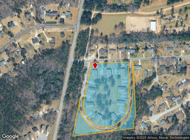 300 Lafayette Way, Camden, SC Parcel Map