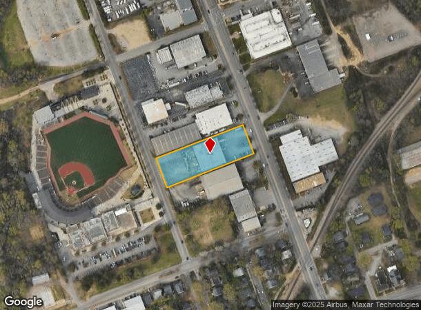 417 Huger St, Columbia, SC Parcel Map