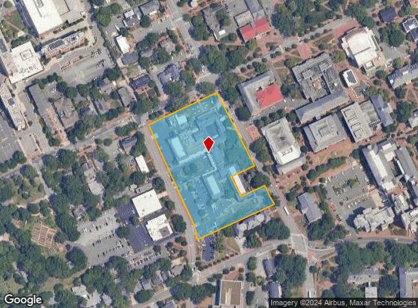  211 Pittsboro St, Chapel Hill, NC Parcel Map