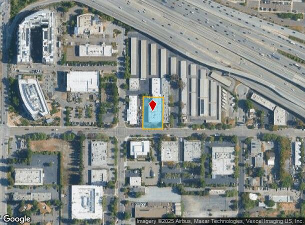 1070 Terra Bella Ave, Mountain View, CA Parcel Map