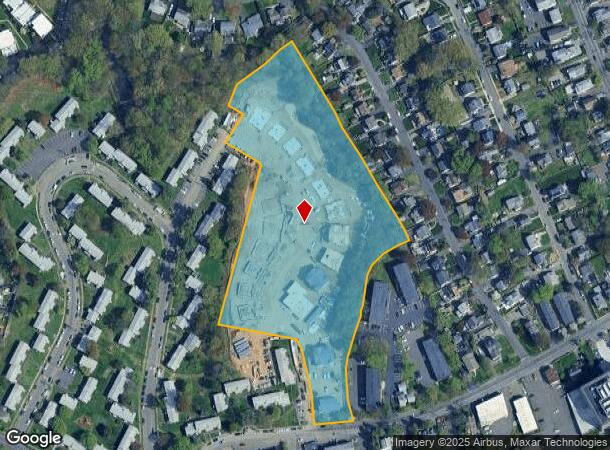 164 W Cedar St, Norwalk, CT Parcel Map