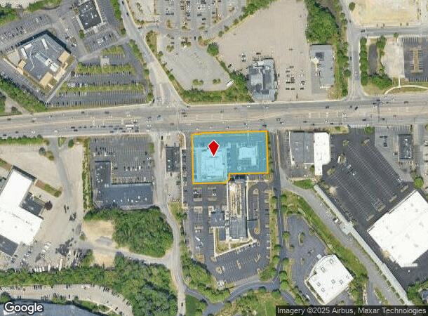  120 Worcester Rd, Framingham, MA Parcel Map
