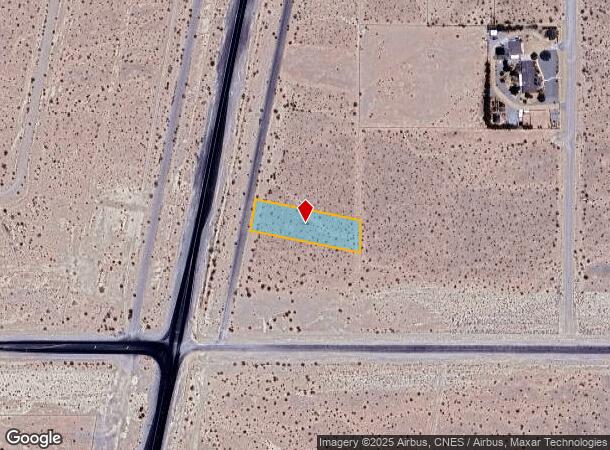 3081 N Frontage Rd, Pahrump, NV Parcel Map