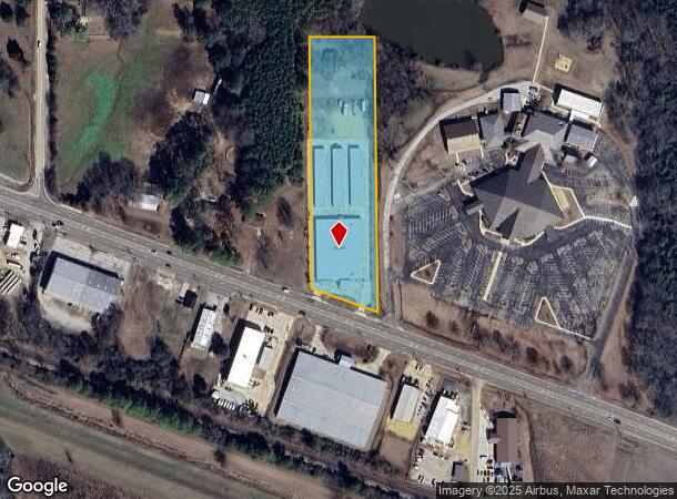  2124 Mccullough Blvd, Tupelo, MS Parcel Map