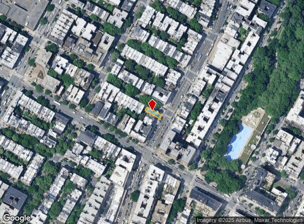  721 Saint Nicholas Ave, New York, NY Parcel Map