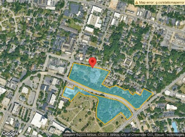  426 N Main St, Greenville, SC Parcel Map