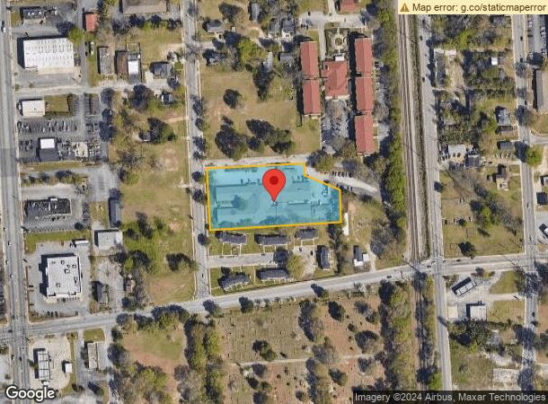  722 S Dargan St, Florence, SC Parcel Map