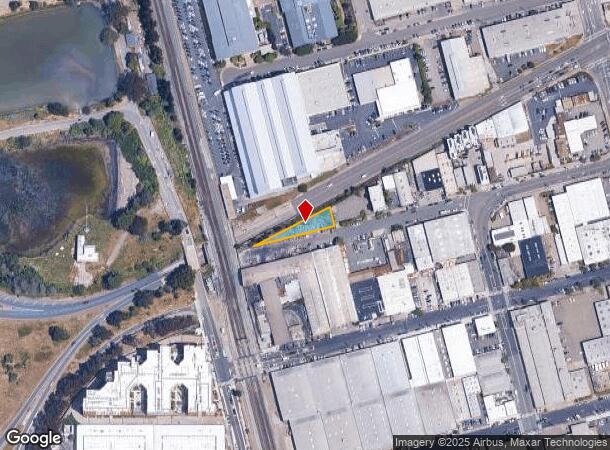  725 Folger Ave, Berkeley, CA Parcel Map