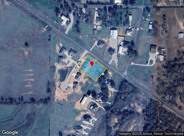 101 Lone Star Ct, Poolville, TX Parcel Map