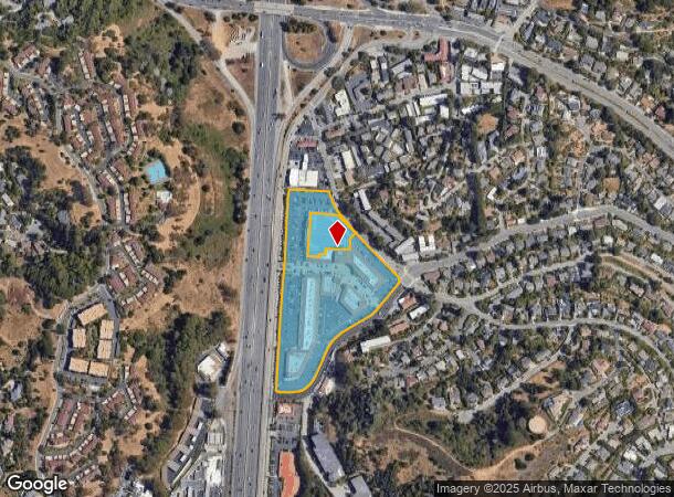  800 Redwood Hwy Frontage Rd, Mill Valley, CA Parcel Map