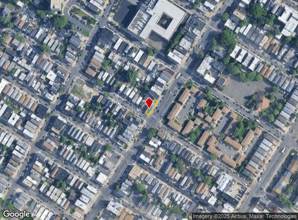 109 W 22Nd St, Bayonne, NJ Parcel Map