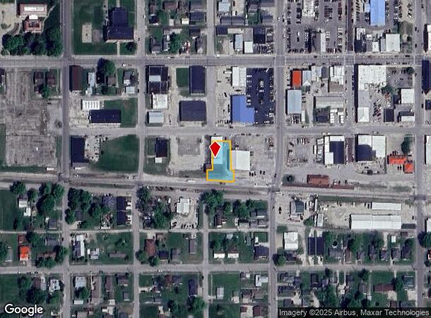 W South St, Washington, IN Parcel Map