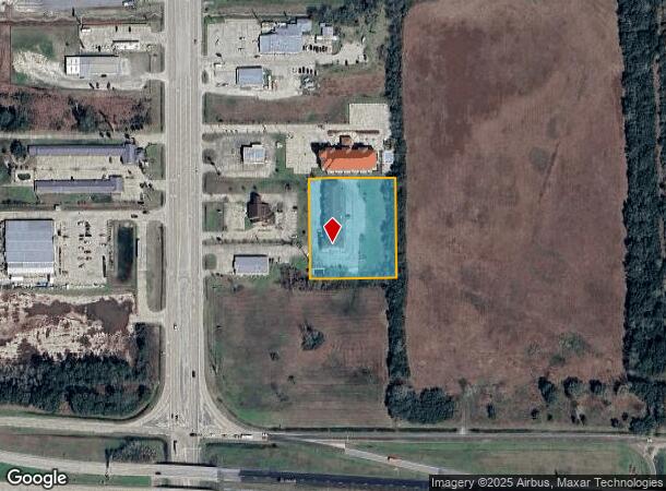 134 Spur 5, Winnie, TX Parcel Map