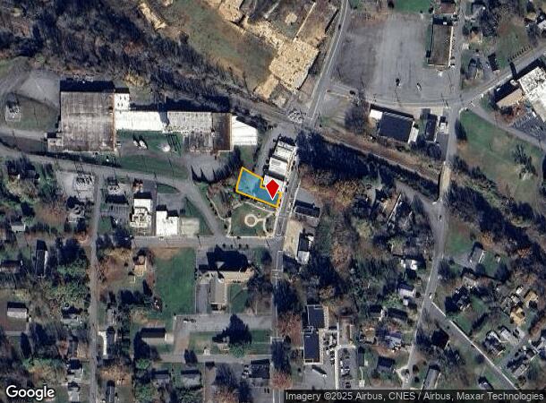 114-116 E Main St, Morganton, NC Parcel Map