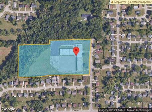  1241 Blairwood Ave, Dayton, OH Parcel Map