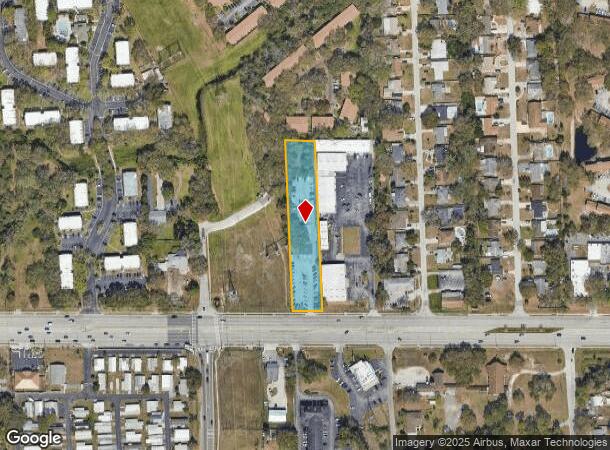 2850 Roosevelt Blvd, Clearwater, FL Parcel Map