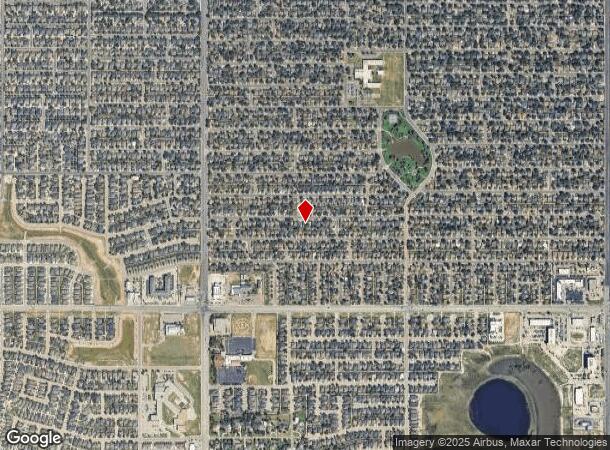  6615 Marsha Sharp Fwy, Lubbock, TX Parcel Map