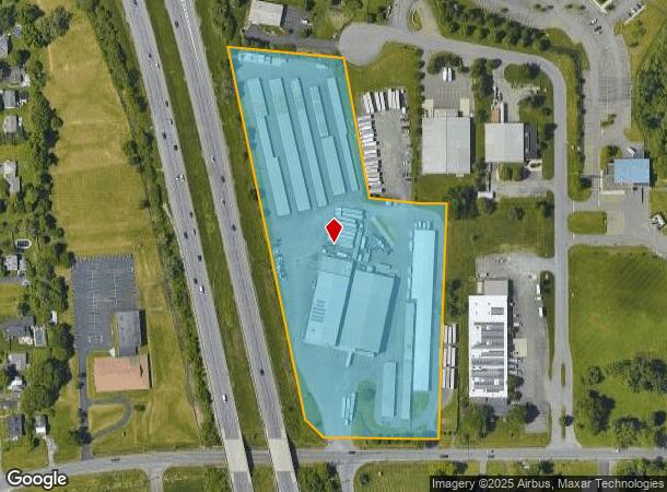  515 3Rd Ave Ext, Rensselaer, NY Parcel Map