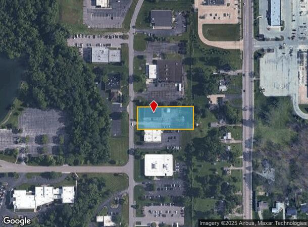  1619 Magnavox Way, Fort Wayne, IN Parcel Map