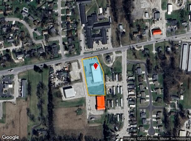  415 W Lagrange Rd, Hanover, IN Parcel Map