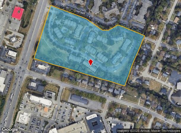 3820 Nicholasville Rd, Lexington, KY Parcel Map