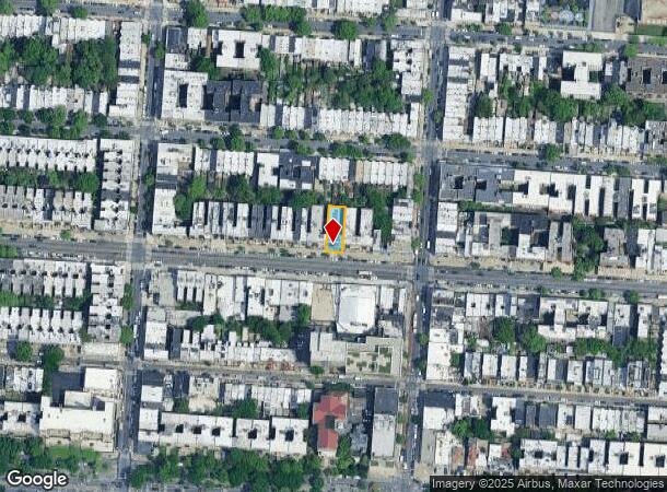  1405 Saint Johns Pl, Brooklyn, NY Parcel Map